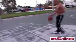 blonde petite teen with tiny tits teases 😘🔥