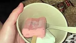 arab beauty feels wild ecstasy stuffing food deep in juicy pussy solo