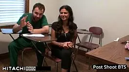 Troubled Latina Teen Endures Doctor's Mandatory Hitachi Orgasms