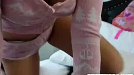 virgin dude begs horny babe for first time rough sex pounding