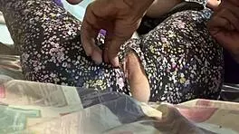 stepsis so wet from porn she begs stepdad to rip leggings and finger