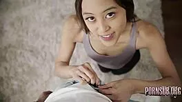 Creampie Latina Milf's Big Tits in Erotic Seduction!