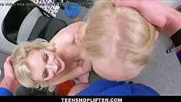 blonde milf strips teasingly before intense group play unfolds