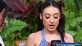 Hey stepdads, violet gems and violet ray suck your big cocks better now