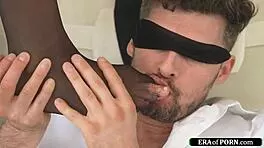 european teen strokes boyfriend's huge cock with feet outdoors