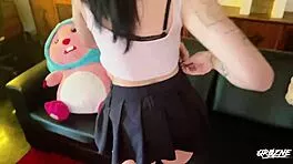 stepdaughter gets her fluff and thanks with tight pussy, featuring amberzinha free version