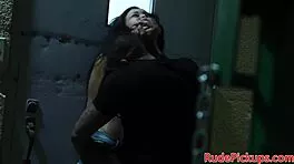 what happens when petite teen meets dominating stranger outdoors?