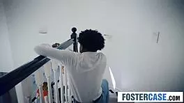 Blonde milf joins teens in hardcore group pussy pounding