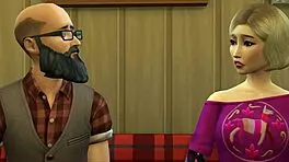 petite shy blonde offers blowjob and pussy to cheer up sad older man birthday