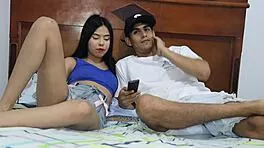 Colombian college friends share steamy bed romp caught on homemade video