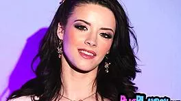 skinny lilly redd teases in lingerie strips slow super sexy