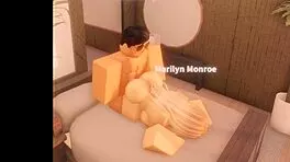 roblox busty blonde slut fucked hard by older guy at beach?