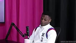 bruna carlos in sheer red lingerie begs for will mastro's bisexual domination