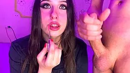 she's the ultimate cumslut craving every thick load exploding on her face