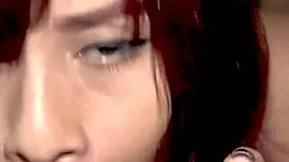 brunette latina petite moans bent over doggystyle to facial finish