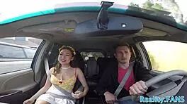 mystery busty teen dives into deepthroat and doggystyle realsex amateur frenzy