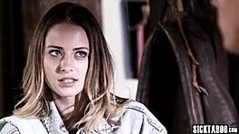 petite big ass teen deepthroats then fucked by two