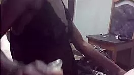 redhead slut in black dress, suck that boss cock harder? 💋🍆