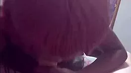 redhead slut in black dress, suck that boss cock harder? 💋🍆