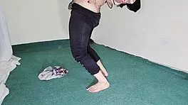 muslim maid, show that big ass through your see-through pajamas? 😈🍑