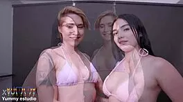 Madison Stil and Mina K take double anal from big studs 🍑🍆🔥