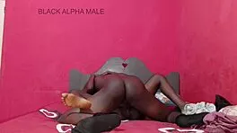 Skinny 19yo KISSES and FUCKS with big black cock 