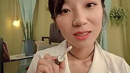 asmr whispers guide her relaxing asian babe sex checkup