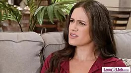 thank me by licking my pussy, you three milfs and teens in squirting lesbian orgy frenzy