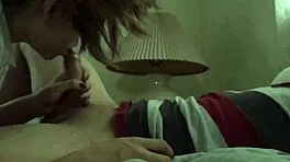 Horny Latina Girlfriend Deepthroats Big Cock In Morning Handjob Session