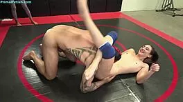 andi rose battles bt in intense sexual wrestling supremacy