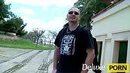 Sexy Young Spanish Latina Fucks Stranger in Woods