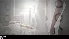 Blonde teen Ria Sunn teases into wet pussy riding orgasm