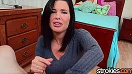 Veronica Avluv Teaches Liv Revamped Handjob Tricks