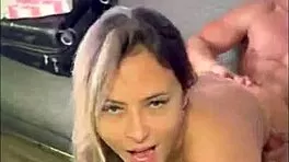 Grabbed hot Monica Lima at club, fucked her roadside! 🔥🚗