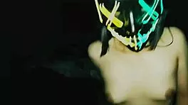 mexican wife spreads pussy for halloween amateur fun