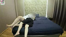 High school girl sucks senior cock for extra cash, NinewThai style