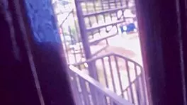 while hubby's at work, i visit neighbor and fill her ass with hot creampie milk