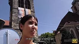 summer vacation cutie trades sex for cash in hidden czech pickup reality