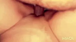 newlyweds ride hard in closeup cowgirl with dirty hindi talk