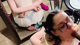 throat owned completely in sloppy deep submission