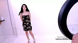 BEAUTY BABE SUCKS MONSTER COCK TO IMPRESS FAKE AGENT AUDITION ORGASM