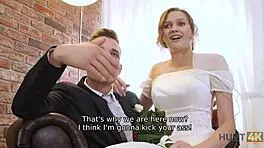 what if a rich guy paid to fuck this hot young bride on her wedding day?