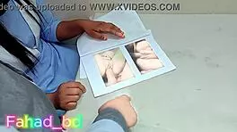 desi college girl gets naughty sex ed lesson with wet pussy riding!