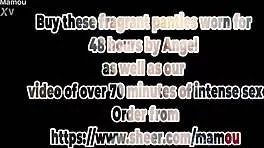 Angel mamou striptease huge tits deepthroat tease