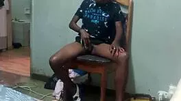 hot slut toys her pussy with vibrator in purple heels 🔥👠