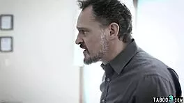 Petite Young Thief Harshly Punished By Store Security Guard