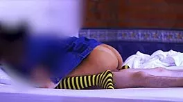 cuñada shy petite indian sneaks hotel fuck with sis's friend 😏🏨