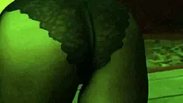 Submissive Lesbian Slave Kneels In Lingerie Humiliation