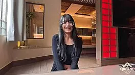 big natural titted latina luna submits in wild casting ride