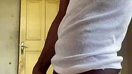 college boy strokes huge cock to cum 💦 outdoor jerk off